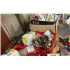 Image 3 : BASKET OF ASSORTED KITCHEN UTENSILS, & NEW RETAIL KITCHEN PRODUCTS *BASKET INCLUDED*