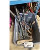 Image 1 : BLUE RUBBERMAID BIN OF ASSORTED INDUSTRIAL HAND TOOLS *BIN INCLUDED*