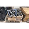 Image 1 : BIN OF ASSORTED VACUUM HOSES AND ACCESSORIES *MUST TAKE BIN*