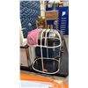 Image 3 : LARGE WOODEN DECORATIVE CHROME ACCENT PLATFORM STAGE/DISPLAY WITH ASSORTED FURNITURE &