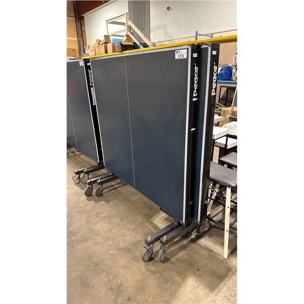 PEACE PTT-510 COMMERCIAL MOBILE 2 PCS PING PONG TOURNAMENT TABLE