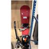 Image 2 : LIQUID VENTURE 53 SNOWBOARD WITH BINDINGS, 4 ASSORTED PAIRS OF SKI BOOTS, & BISSELL UPRIGHT VACUUM