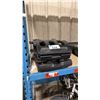 Image 1 : BLACK 2 PIECE PICKUP TRUCK FOLDING BED GATE EXTENSION