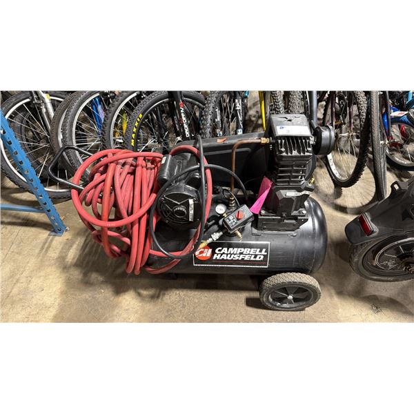 CAMPBELL HAUSFELD VT618205AJ HORIZONTAL 3.2 HP 20 GALLON ELECTRIC AIR COMPRESSOR