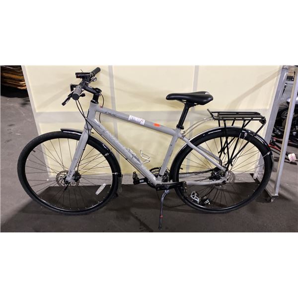 NORCO INDIE GREY 24 SPEED ROAD BIKE WITH FULL DISC BRAKES *CHAIN ASSEMBLY REQUIRES REPAIR*