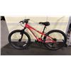 Image 1 : NAKAMURA AGYL RED 7 SPEED FRONT SUSPENSION MOUNTAIN BIKE