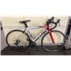 Image 2 : CERVELO 3T WHITE/RED 14 SPEED ROAD BIKE