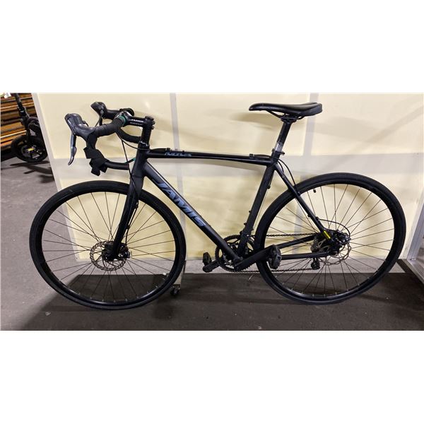JAMES NOVA BLACK 16 SPEED ROAD BIKE WITH FULL DISC BRAKES