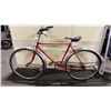 Image 1 : SIMPSONS-SEARS ORANGE 3 SPEED VINTAGE ROAD BIKE