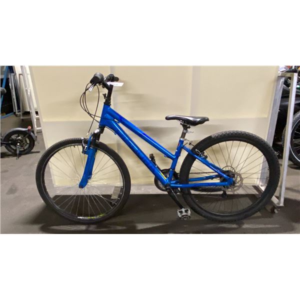 DIADORA ORBITA BLUE 21 SPEED FRONT SUSPENSION MOUNTAIN BIKE WITH FULL DISC BRAKES