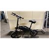 Image 1 : JETSON BLACK ELECTRIC BIKE WITH FULL DISC BRAKES *NO KEY, NO CHARGER*