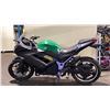 Image 1 : ARMADA BLACK/GREEN/PURPLE ELECTRIC MOTORCYCLE *MAY NEED REPAIR*