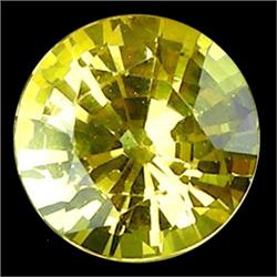 2mm Round Cut Top AAA  Yellow Sapphire (GMR-0646B)