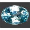 Image 1 : 1.51ct Top AAA Oval Cut Blue Green Zircon (GEM-8871)