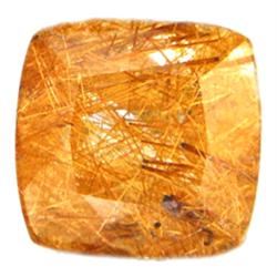 6.05ct Rare Dazzling Imperial Golden Natural Rutilated Topaz (GEM-8628)