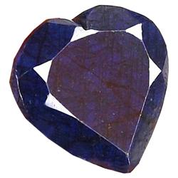 55.28ct. AAA Huge Rich Royal Blue Natural Sapphire Heart Cut  (GEM-20233)