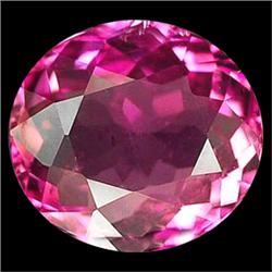 1.31ct Oval Natural Pink Purple Tourmaline Mozambique VVS (GEM-18965)