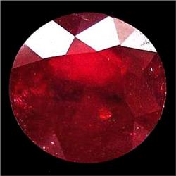 3.34ct Splendid Top Blood Red Ruby Round Madagascar Natural (GEM-17718)