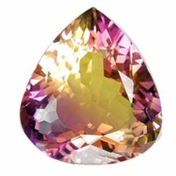 18.20ct AAA Pear Cut Bi-Color Ametrine  (GEM-17333)