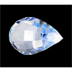 8.38ct Briolette Sky Blue Quartz (GEM-17195B)