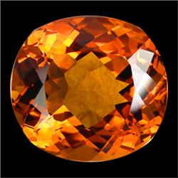 43.55ct Cushion Honey Red Citrine (GEM-16845)