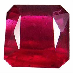 4.34ct Beautiful Emerald Natural Red Mozambique Ruby Appraisal Estimate $1735 (GEM-14306)