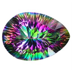 11.55ct Natural Mystic Topaz Pear Gem (GEM-14104)