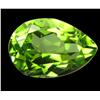Image 1 : .75ct Pear Cut Parrot Green Natural Peridot (GEM-12969B)