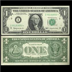 1963 $1 Federal Reserve Star Note RARE ERROR Crisp Unc (CUR-05991)