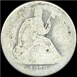 1878 Seated Half Circulated (COI-5856)