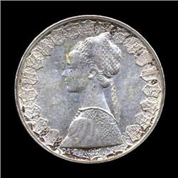 1960 Italy 500 Lira Silver BU (COI-5754)