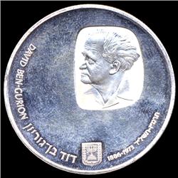 1974 Israel 25 Lirot Silver Proof (COI-5747)