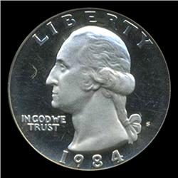 1984S Washington 25c Proof Quarter Coin Graded PCGS PR69 DCAM (COI-5392)