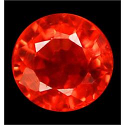 2.2mm Clean Natural Round Orange Red Songea Sapphire (GMR-0723)