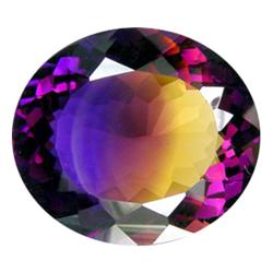 41.40ct AAA If Oval Cut Bi-Color Ametrine (GEM-14914)