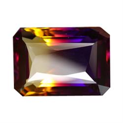 32.35ct Emerald Golden-Purple Ametrine Rare (GEM-15183)