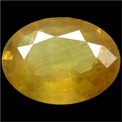 0.95ct Natural Yellow Sapphire Gemstone (GEM-13291)
