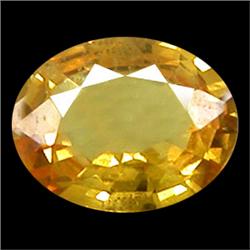0.90ct Natural Yellow Sapphire Gemstone (GEM-13295)