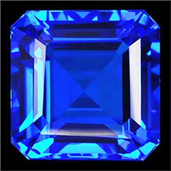 23ct Emerald Cut Cornflwer Blue Quartz Brazil (GEM-15174)