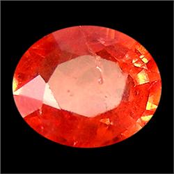 0.60ct Natural Orange Sapphire Gemstone (GEM-13287)