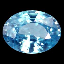 0.88ct Ultimate Sea Foam Blue Zircon Heated (GEM-13359B)