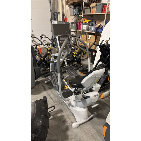 OCTANE FITNESS XRIDE RECUMBENT ELLIPTICAL TRAINER W/ CONSOLE
