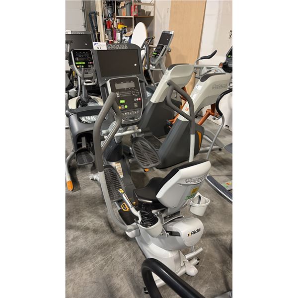 OCTANE FITNESS XRIDE RECUMBENT ELLIPTICAL TRAINER W/ CONSOLE