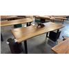 Image 2 : EXOTIC LIVE EDGE 79"X32" DINING TABLE