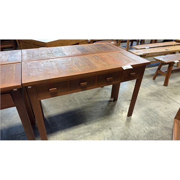 EXOTIC HARDWOOD 49X18X32" HALLWAY TABLE