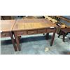 Image 1 : EXOTIC HARDWOOD 49X18X32" HALLWAY TABLE