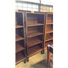 Image 1 : EXOTIC SUAR WOOD 70" X 32"W BOOKCASE