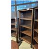 Image 1 : EXOTIC SUAR WOOD 70" X 32"W BOOKCASE