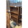 Image 1 : EXOTIC SUAR WOOD BOOKCASE 55"X32"W
