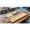 Image 1 : 4 EXOTIC WOOD CHARCUTERIE PADDLE BOARDS 39,32,23 AND 16" LONG